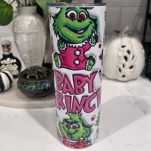 Christmas Baby Grinch Stainless Steel Tumbler